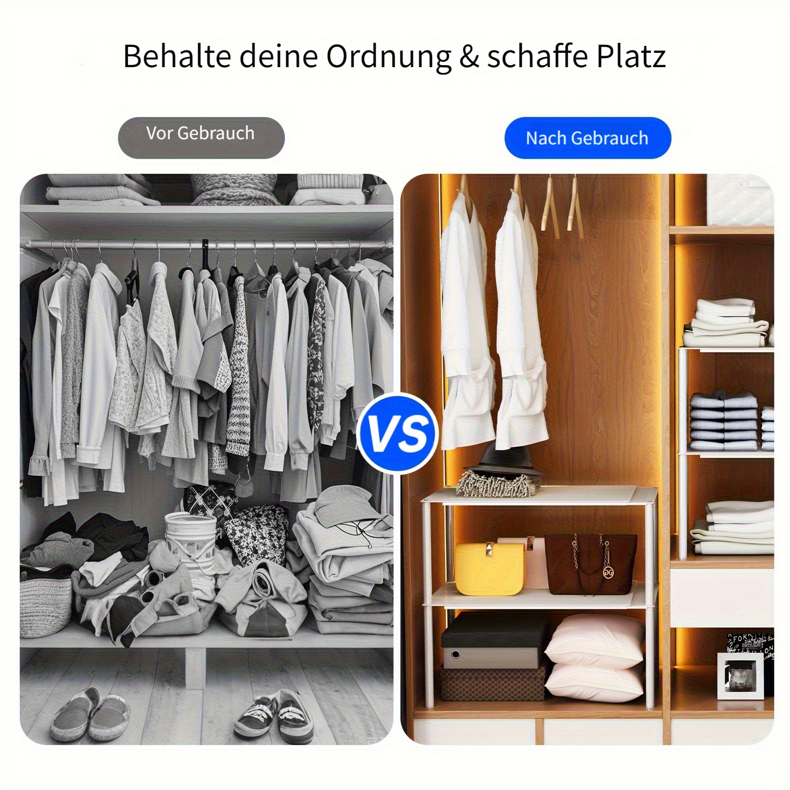 kleiderschrank aufbewahrungsbox korb organisierung kleider - Temu Germany