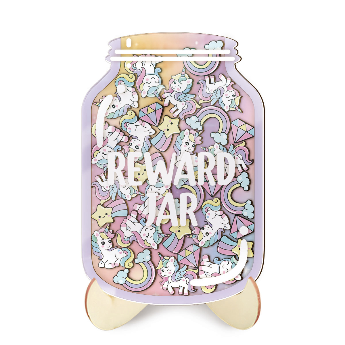 TEMU 1 Set Of Reward Jars, Decorative Signs, Includes 30 Decorations, A Motivational Gift, Suitable For Home And Classroom Decoration, Birthdays,