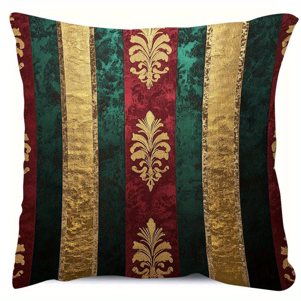 TEMU 1 pezzo, Stampa piatta 2D, decorativa in peluche corto, e con federe, Stampa su un solo , 18 pollici*18 pollici, Adatta per , soggiorno, camera