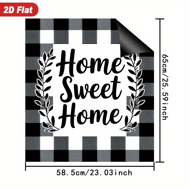 TEMU 1pc Botanical & Vine Appliance Cover Compatible For Dishwasher, Refrigerator - No Glue Installation, Easy- Fridge Cover, Dishwasher Door, Modern Kitchen Decor Sticker (23.03&times;25.59in)