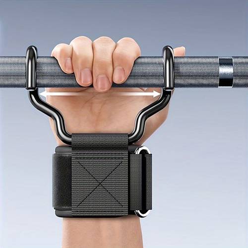 professional training wrist pull up booster hook household horizontal bar auxiliary stretcher hard pull wrist protection belt strength training non slip adjustable equipment fitness equipment for men and women