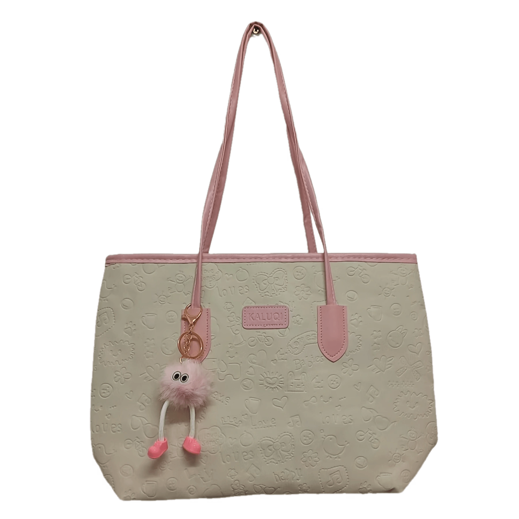 Image of Women' Large Capacity Tote Bag Suitable For College Students & Professionals - Zippered Commuter Handbag With, Spacious School Bookbag, Casual Everyday Bag