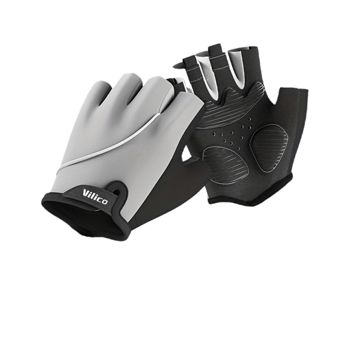 a pair of fitness gloves adjustable weightlifting gloves for men and women breathable training gloves for gym workouts cycling and training