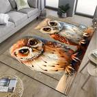 850g m featuring with big eyes standing on a wooden pole accompanied making it for halloween easter and christmas non slip and machine washable suitable for laundry rooms bathrooms living rooms bedrooms kitchens and outdoor areas