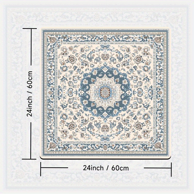 TEMU 1pc Of Drying Mat, A Dust Cover Pad For Washing Machines, A Bathroom Pad With A , Suitable For Non-slip Use, A Protective Mat For Kitchen