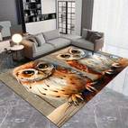 850g m featuring with big eyes standing on a wooden pole accompanied making it for halloween easter and christmas non slip and machine washable suitable for laundry rooms bathrooms living rooms bedrooms kitchens and outdoor areas