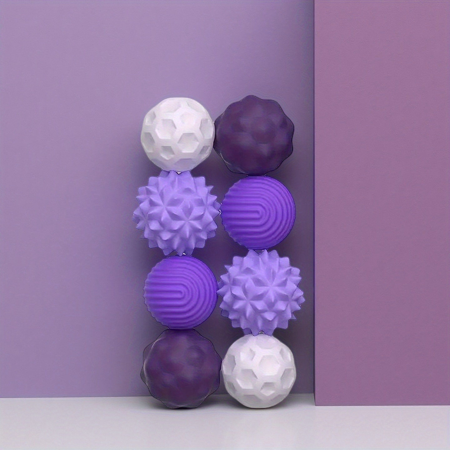 TEMU 4/8 Magnetic Silicone Grip Strengthener Balls, Hand Exercise Set, Durable Finger And Palm Exercise Tool, Elastic Magnetic Balls, Various