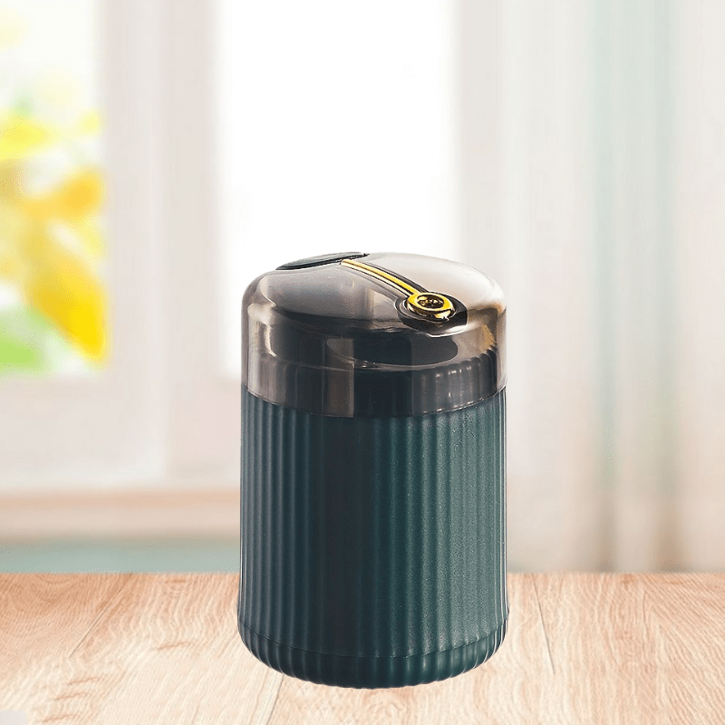 Convenient Home Toothpick Storage Box - Automatic Release Press-type Plastic Without Toothpicks