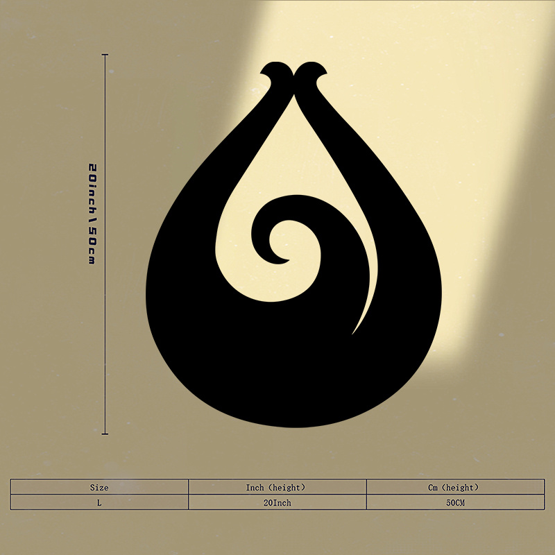 TEMU 1pc Koru Spiral Metal Wall Art, Koru Spiral Statue Mural, Living Room Wall, Easter Decor, Ideal Gift For Maori Art Enthusiasts, Powder-coated