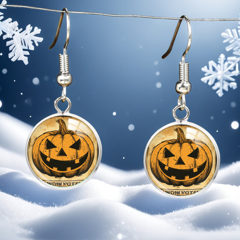 VisageVitalit 6 Paires Halloween Boucles D'oreilles, Toile D'araignée