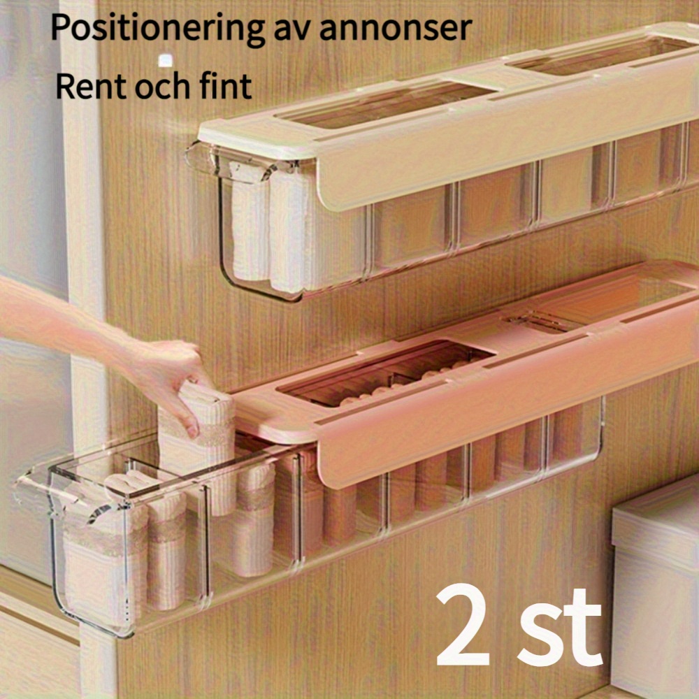 väggmonterad strump underklädesorganisator transparent - Temu Sweden