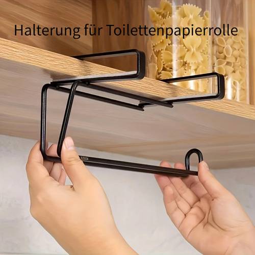 der 2025 neue 1-teilige modische wandhalterung für papiertücher – lückenlose montage, platzsparend, modern und einfach zu installieren – ideal für küche und bad
