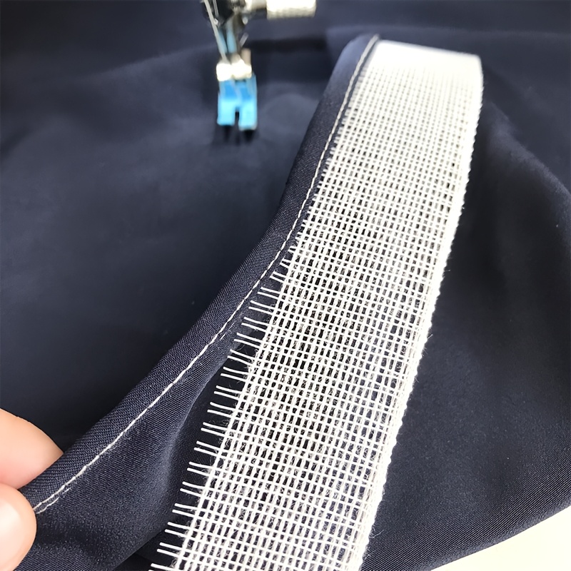 E-shop 1 Rolle, 118,11 Zoll/300 Dicke Fischgräten-Binderleiste - Chiffon-Kantenfutter, Wiederverwendbares Stehkragen-Zubehör, für Hochzeitskleid, Rock,