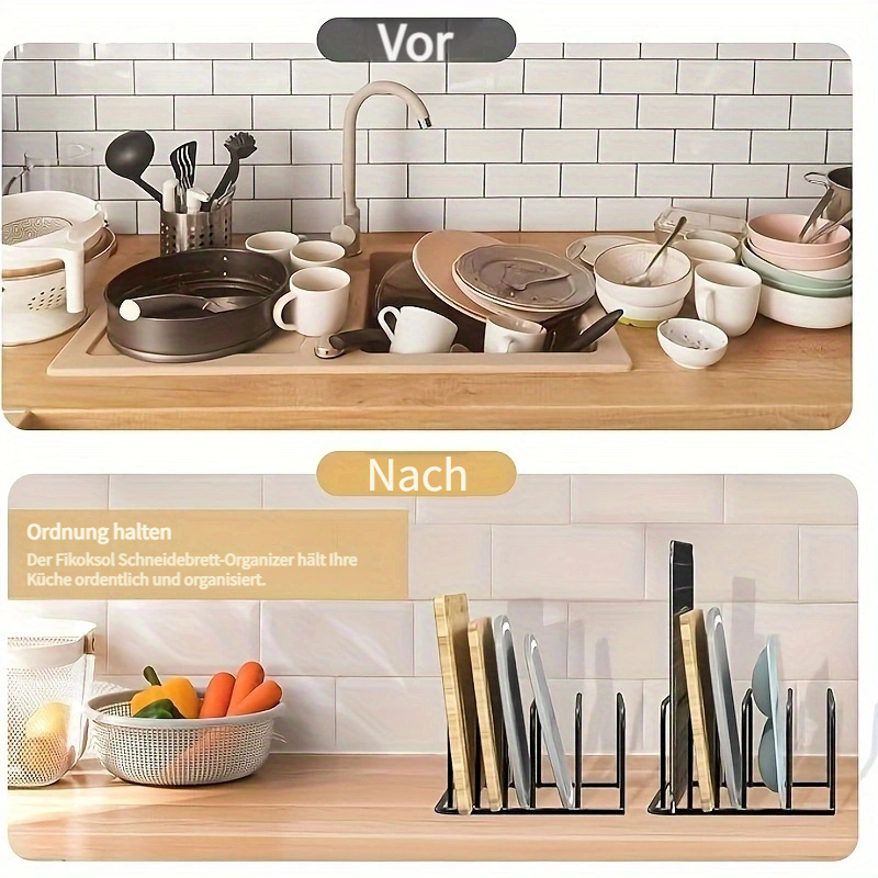 kompakter praktischer schneidebrett organizer: [1er pack] - Temu Austria