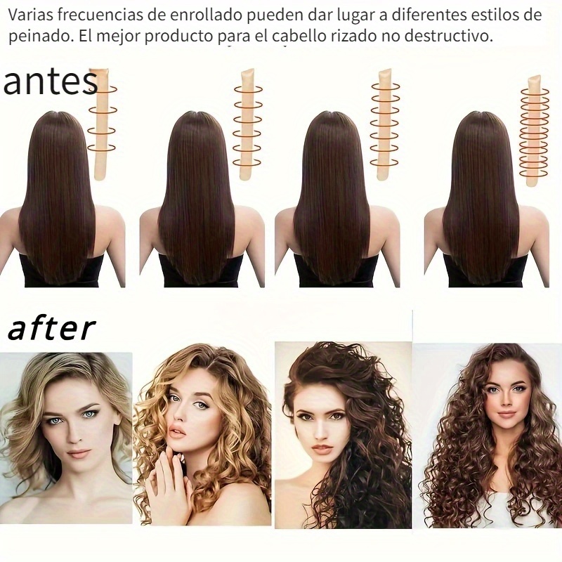 juego rizador pelo sin cabello sin Temu Mexico