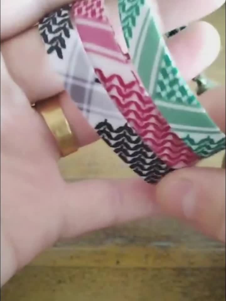 4pc Handcrafted Traditional Woven Bracelet Set