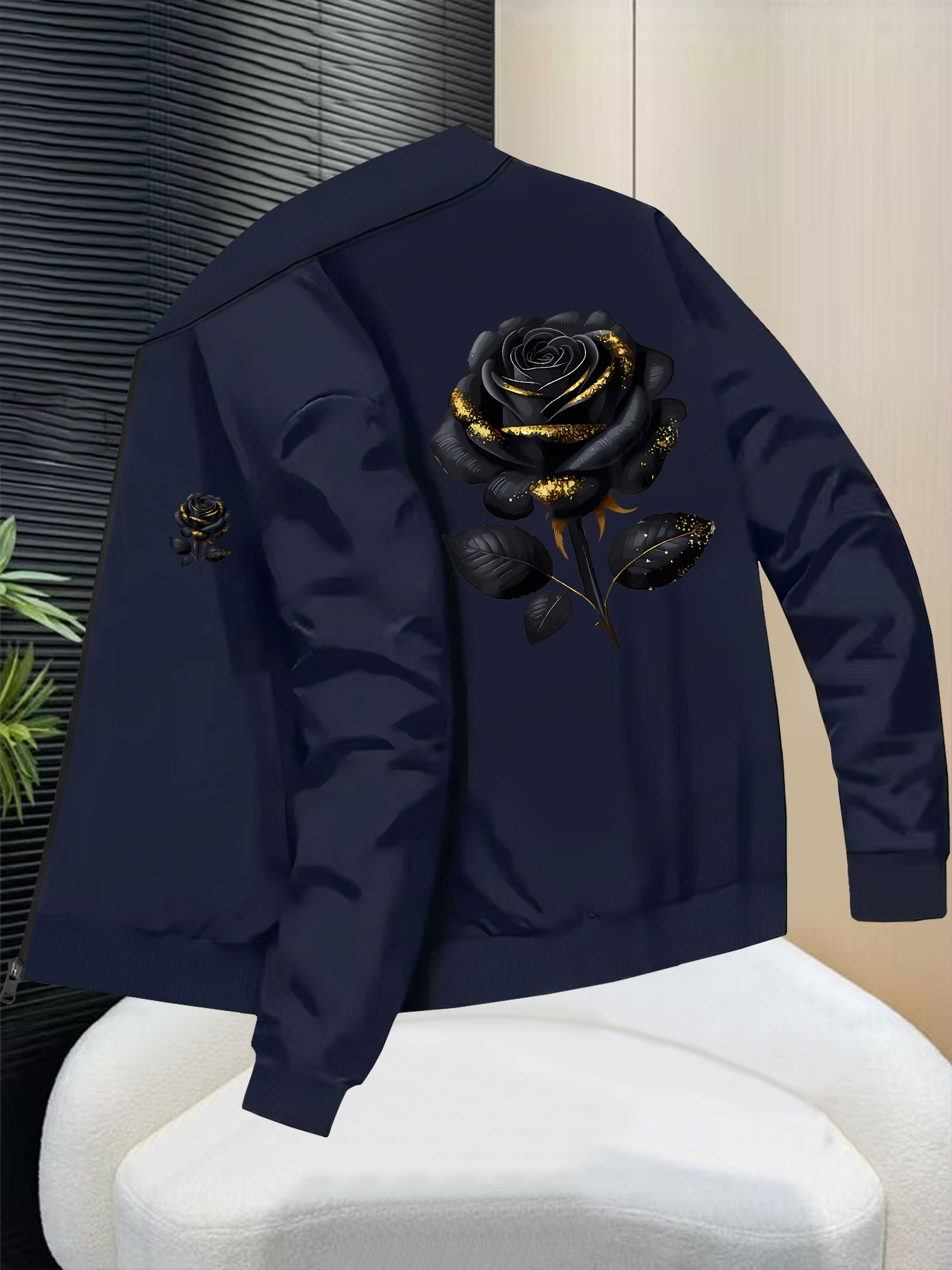 rose jacket sold on Temu United States