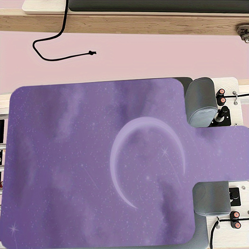TEMU Esterilla de pilates y yoga estampada, esterilla de pilates modificada con diseño antideslizante y absorbente del , tapete protector