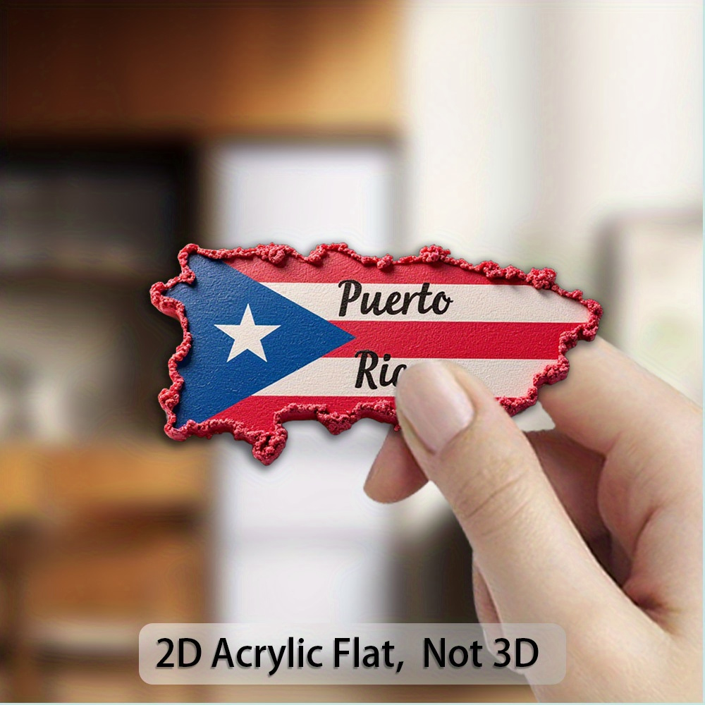 TEMU 1pc Of 2d Printed Refrigerator Magnet Decoration. Are Bright And Long-lasting Without Fading. It Adheres And Is Not Detached, Suitable For Refrigerators, Freezers