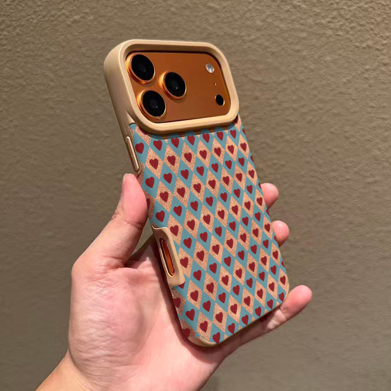 TEMU para Teléfono - Nueva de Cuero Sintético con Diseño de Calavera, Premium y Agradable , para Apple iPhone 17 Pro Max Air 16 15 14 Plus 13 12 11,