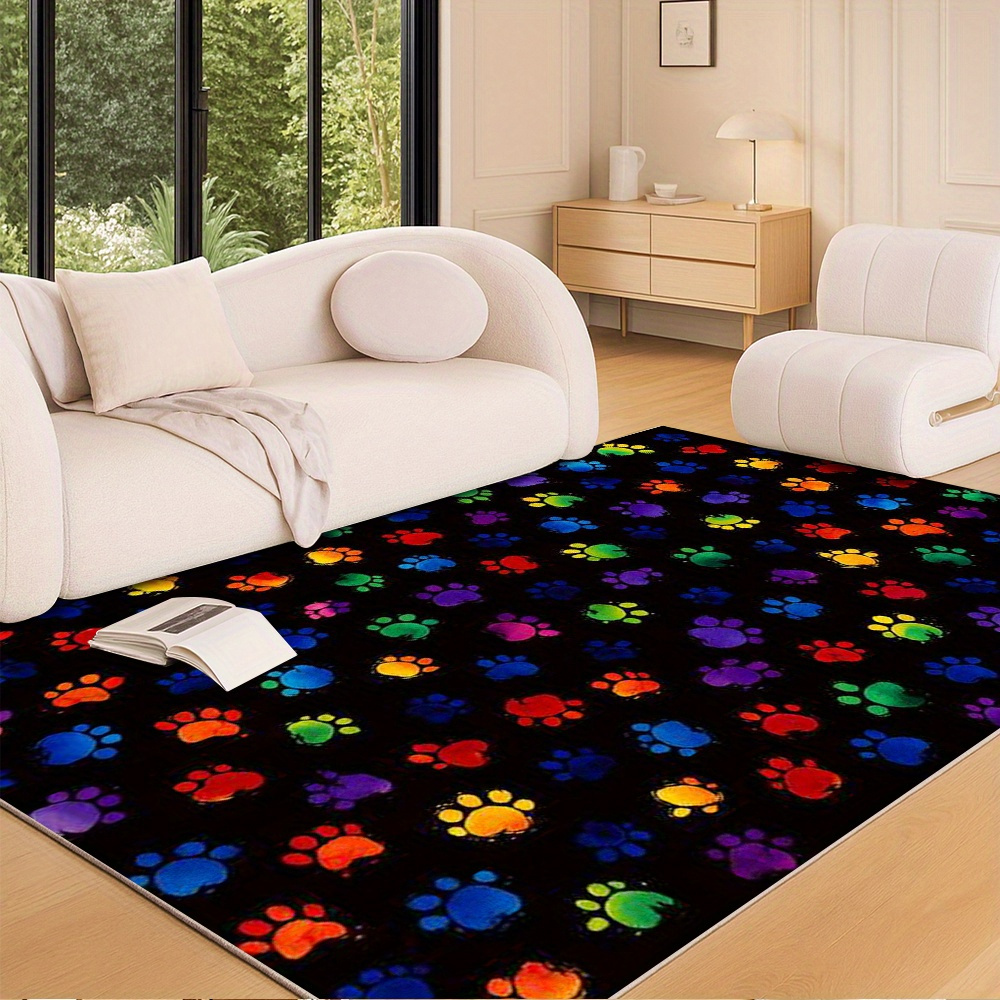 Art&Tuft Tappeto Runner Morbido Lavabile: Antiscivolo, Motivo Geometrico, Per Corridoio (Nero, 60x200cm)