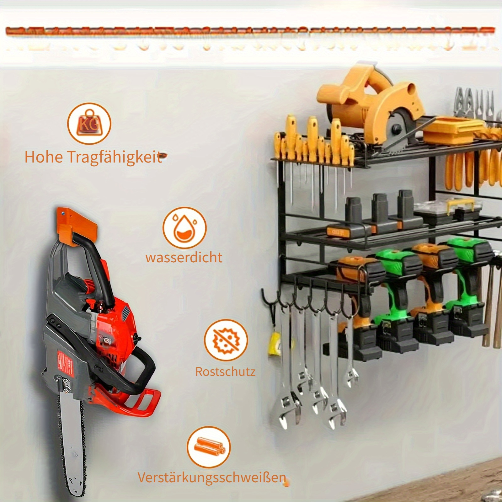 Stihl Motorsägenhalter / Kettensägenhalter Wandhalterung by Bayerwald
