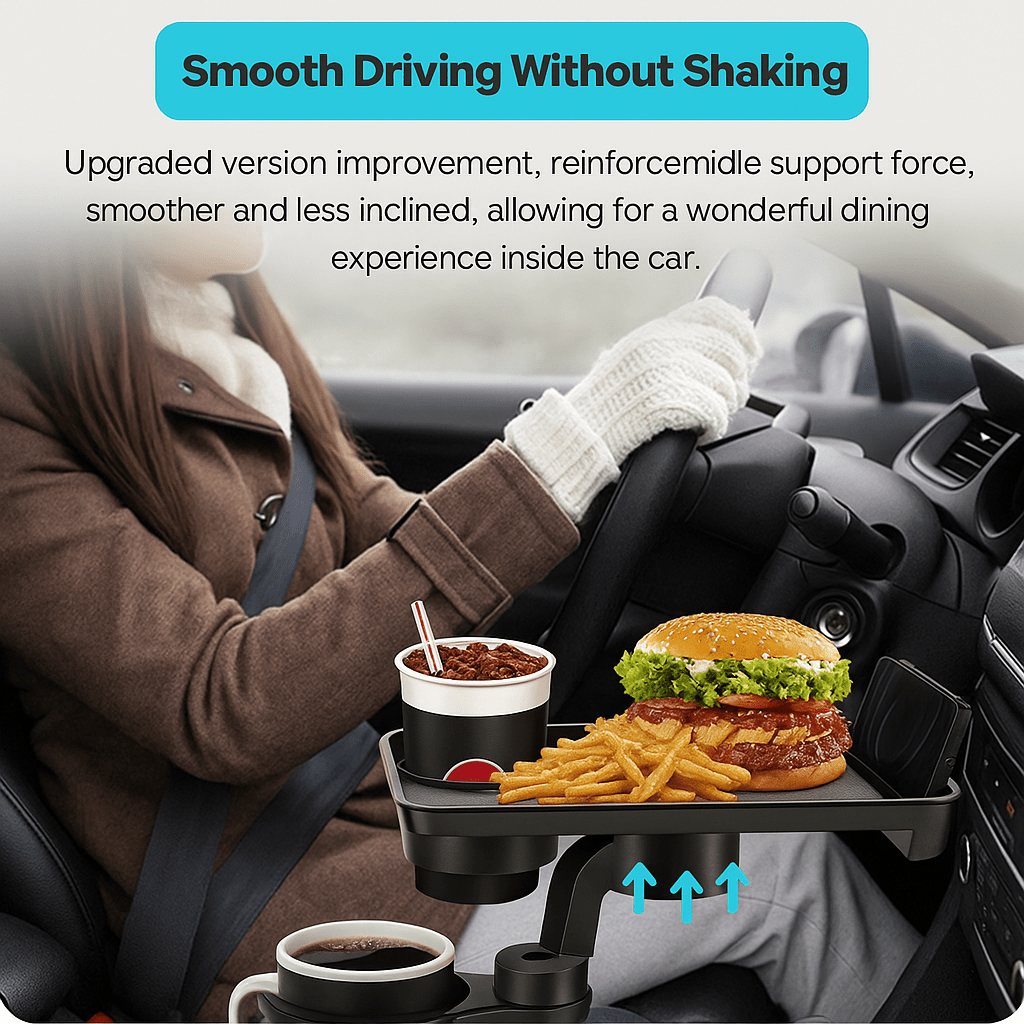 new car cup holder extension bracket small tray for car storage designed specifically to address the storage inside the vehicle it connects to cup holder installs without any extra tools Product details 6