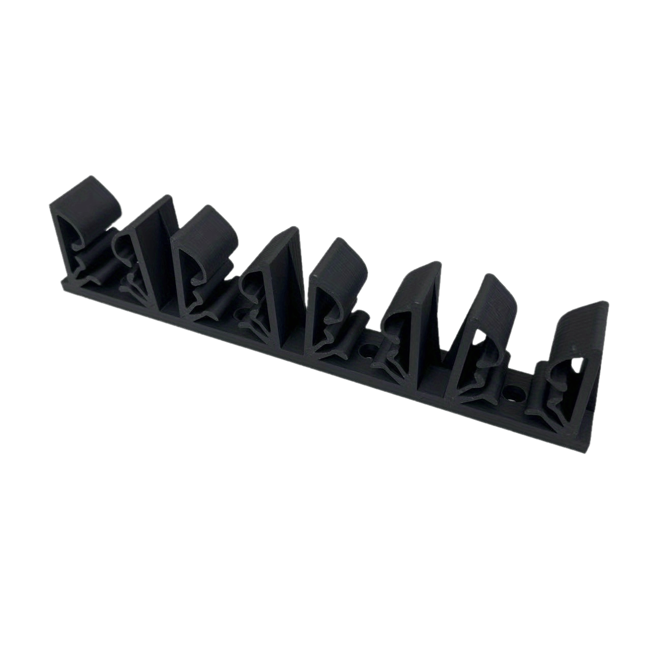 Image of 1pc Wall-mounted Hockey Stick And Billiard Cue Holder, 4-rod Capacity, Space-saving Room & Bedroom Decor, With Durable Structure