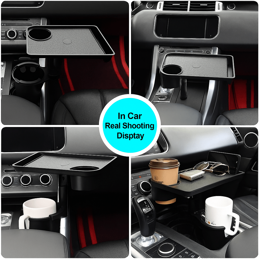 new car cup holder extension bracket small tray for car storage designed specifically to address the storage inside the vehicle it connects to cup holder installs without any extra tools Product details 3