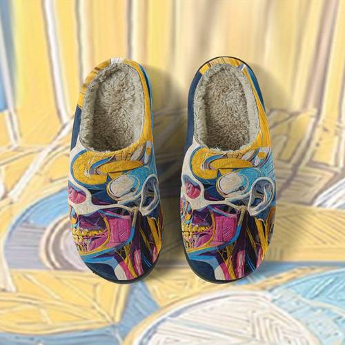 of anatomical slippers designed for style cozy slip on slippers are made from soft fabric providing for home use feature a tpr sole for and are perfect for casual wear women shoes