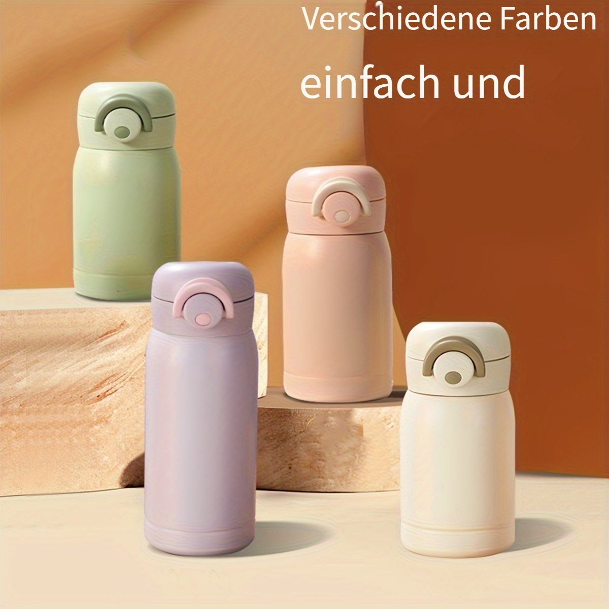Mini Edelstahl Haushalts-Wasserflasche 220ml/7.4Oz Studenten Kleine *-Wasserflasche, Getränkeflasche, Camping- und Wander-Wasserflasche, Weihnachten, Halloween, Valentinstag, Geschenk