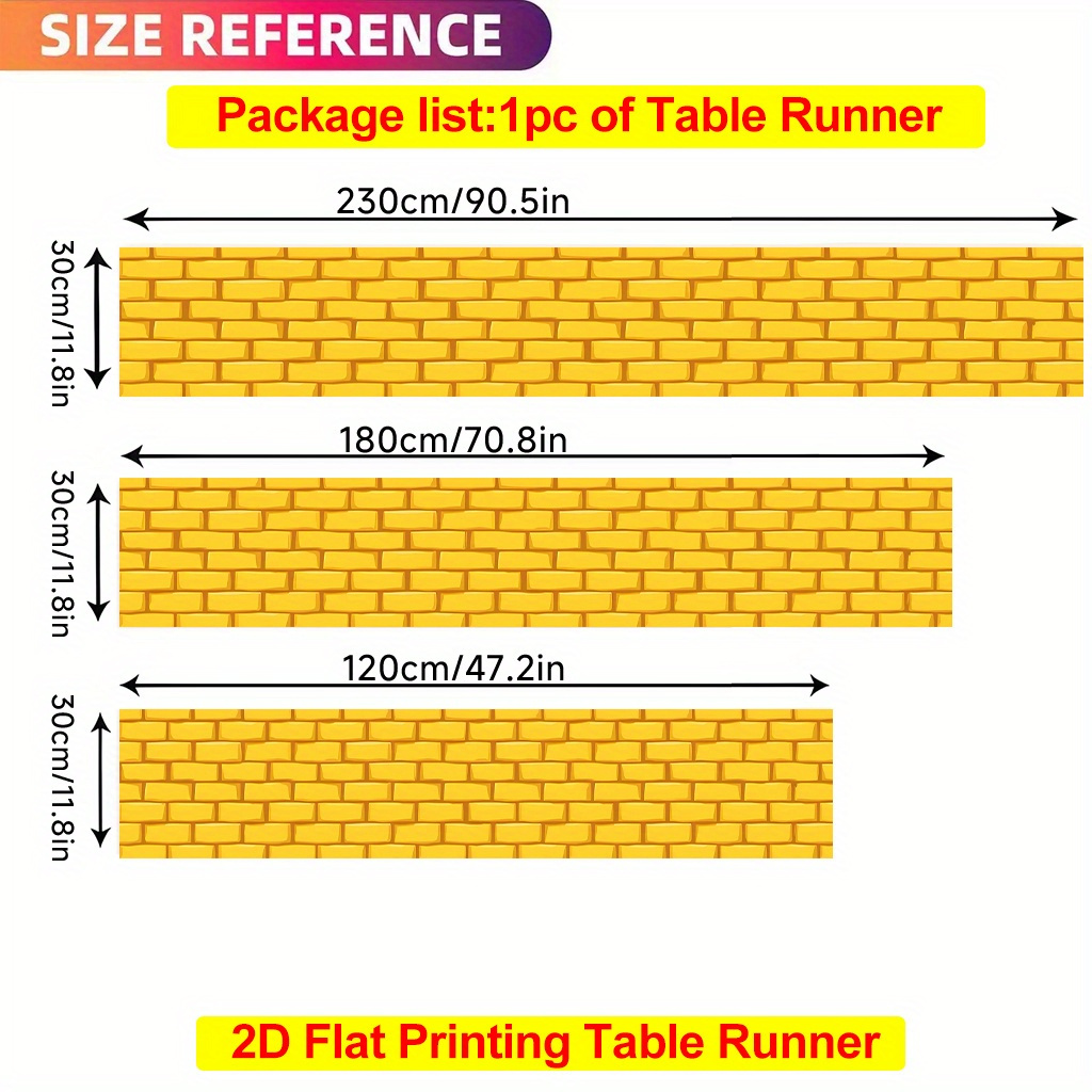 TEMU Una de mesa 2D con ordenados, rectangular, ideal para mesas de comedor, mesas de y decoraciones para fiestas familiares, reuniones y