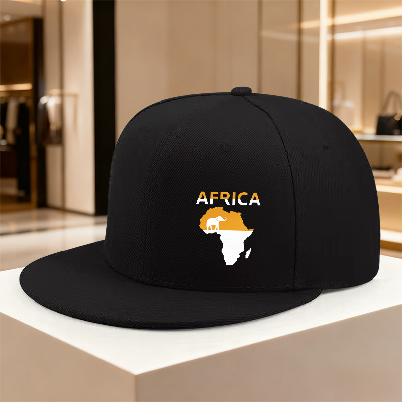 TEMU 1pc, Adjustable Hip-hop Cap About "", Lightweight Printed Women's Hat, "african Style" Men's Sun Hat, Ideal Gift For Weddings, Parties, And