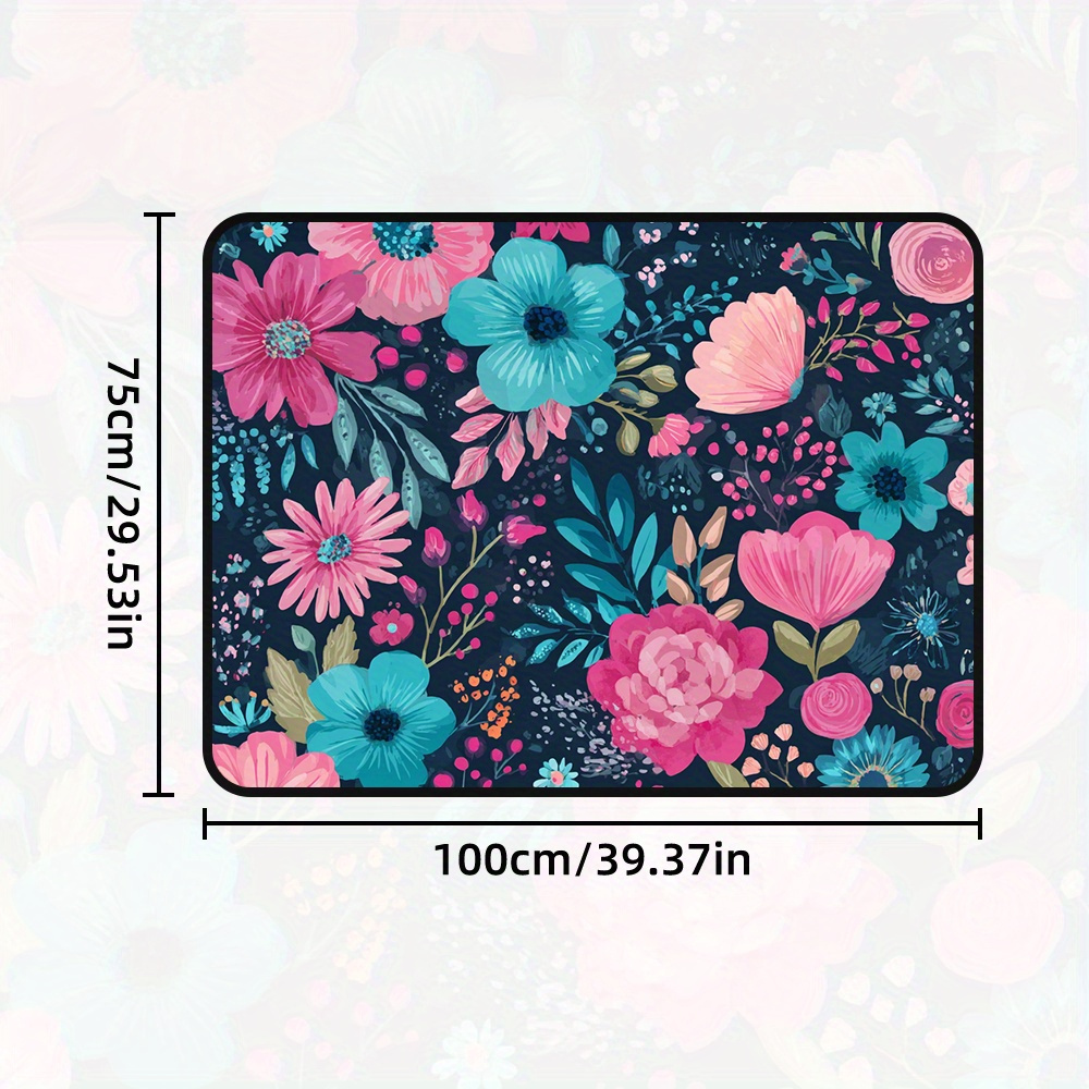 TEMU 1pc Vehicle Cargo Mat With Colorful , Trunk Liner For Suv, Sedan, Or Wagon, School Runs, Family , Outdoor Gear Storage, And Keeping Your Vehicle