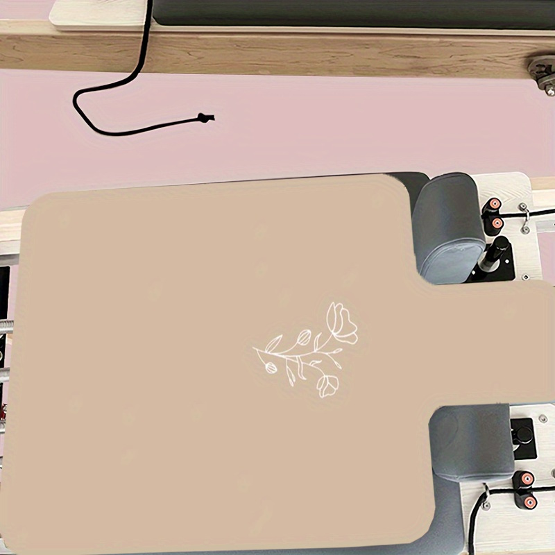 TEMU A Printed Bed Yoga Mat, Pilates Reformer Mat With Sweat-absorbing And Non-slip Design, Equipment Anti-slip Protective Mat, Suitable For Home