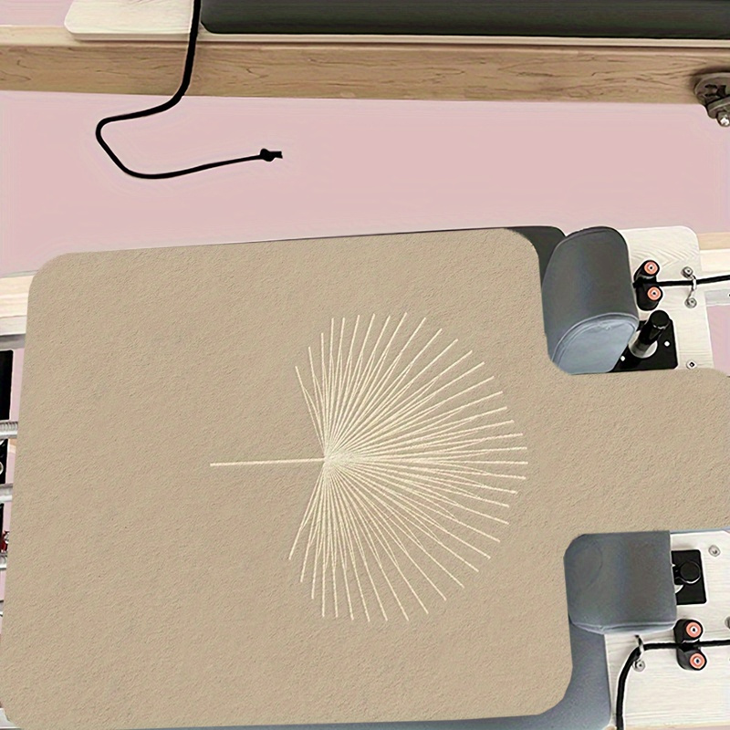 TEMU 1 tappetino stampato per Bed Yoga, tappetino per Pilates modificato, design assorbi-sudore e antiscivolo, tappetino protettivo antiscivolo per