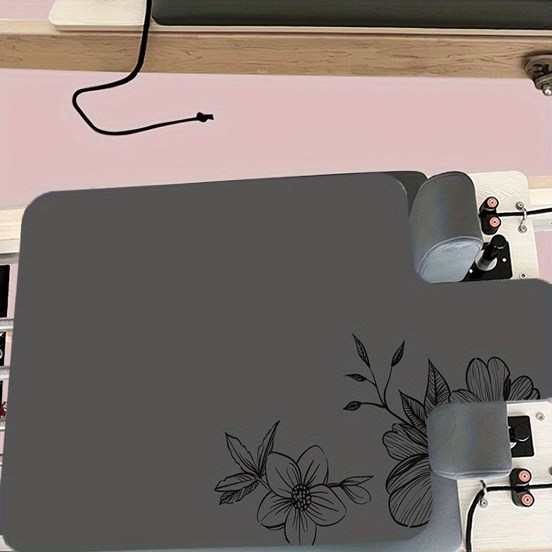 TEMU Esterilla de yoga para cama de estampada, tapete de de Pilates con diseño antideslizante y absorbente de , tapete protector antideslizante para