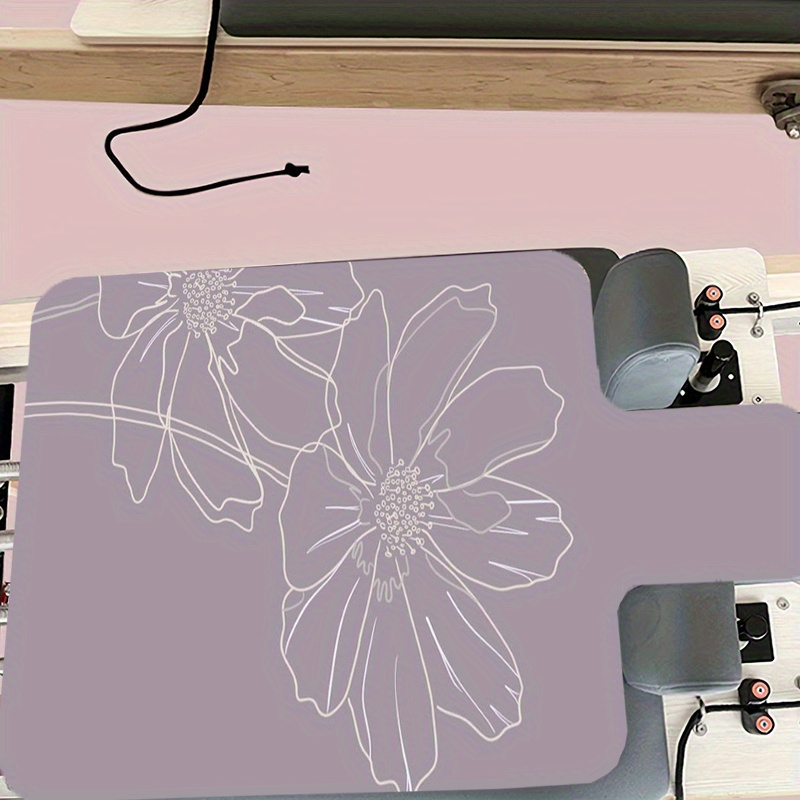 TEMU A Printed Pilates Yoga Mat, A Modified Pilates Mat With Sweat-absorbing And Non-slip Design, An Anti-slip Equipment Protective Mat, Suitable For