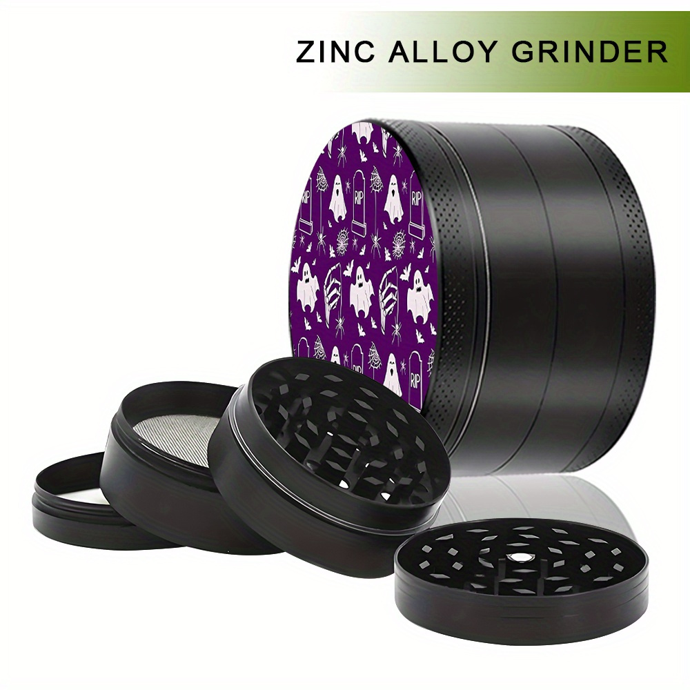 herb tobacco grinder Marlboro Collectible Tobacco Cigarettes 2.4 Inch Gothic Style 4-Piece  Grinder