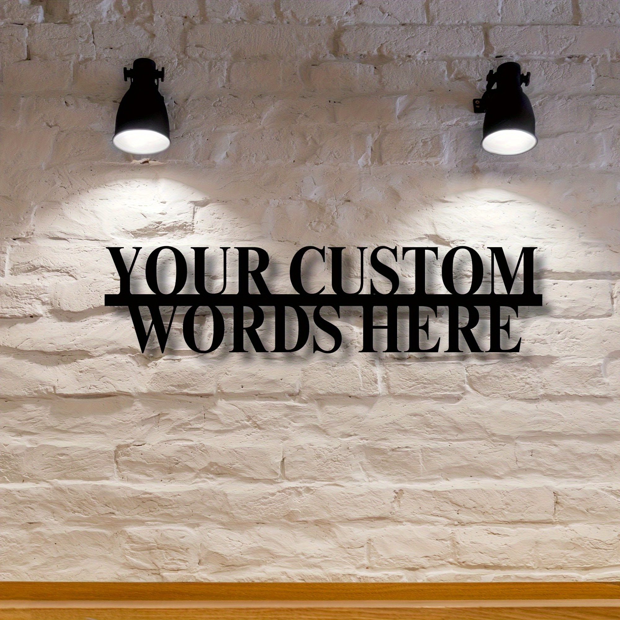 personalised signs sold on Temu Australia