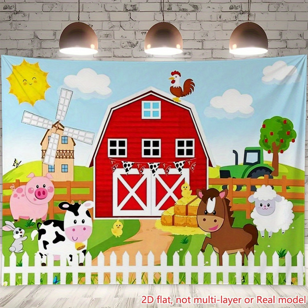 farm backdrop sold on Temu Canada
