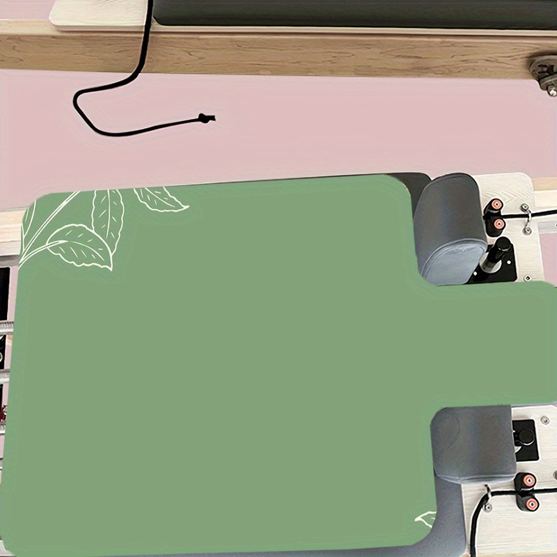 TEMU A Printed Pilates Reformer Yoga Mat, Pilates Modified Mat, Sweat-absorbent And Non-slip Design, Equipment Anti-slip Protection Mat, Suitable For