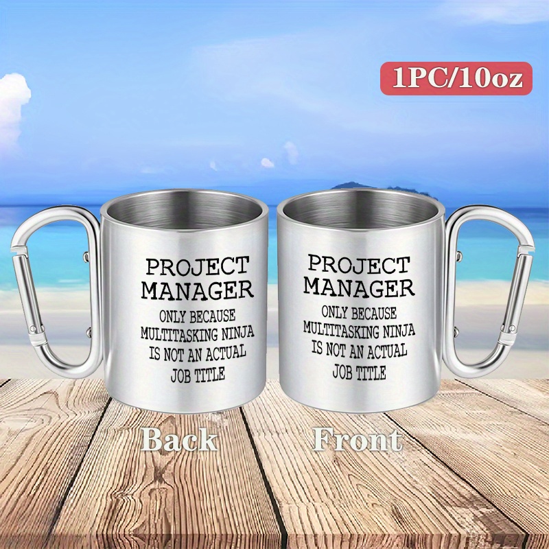 Project Manager Coffee Mug - Funny Gift Mug For Project Managers, 11 Oz Ceramic