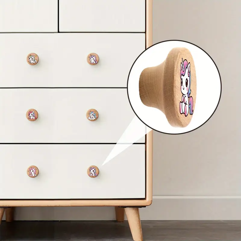where to buy cute dresser knobs Dresser 2" Girl's Ceramic Drawer Knob Set of 6 Pink KidsRoomTreasures.com