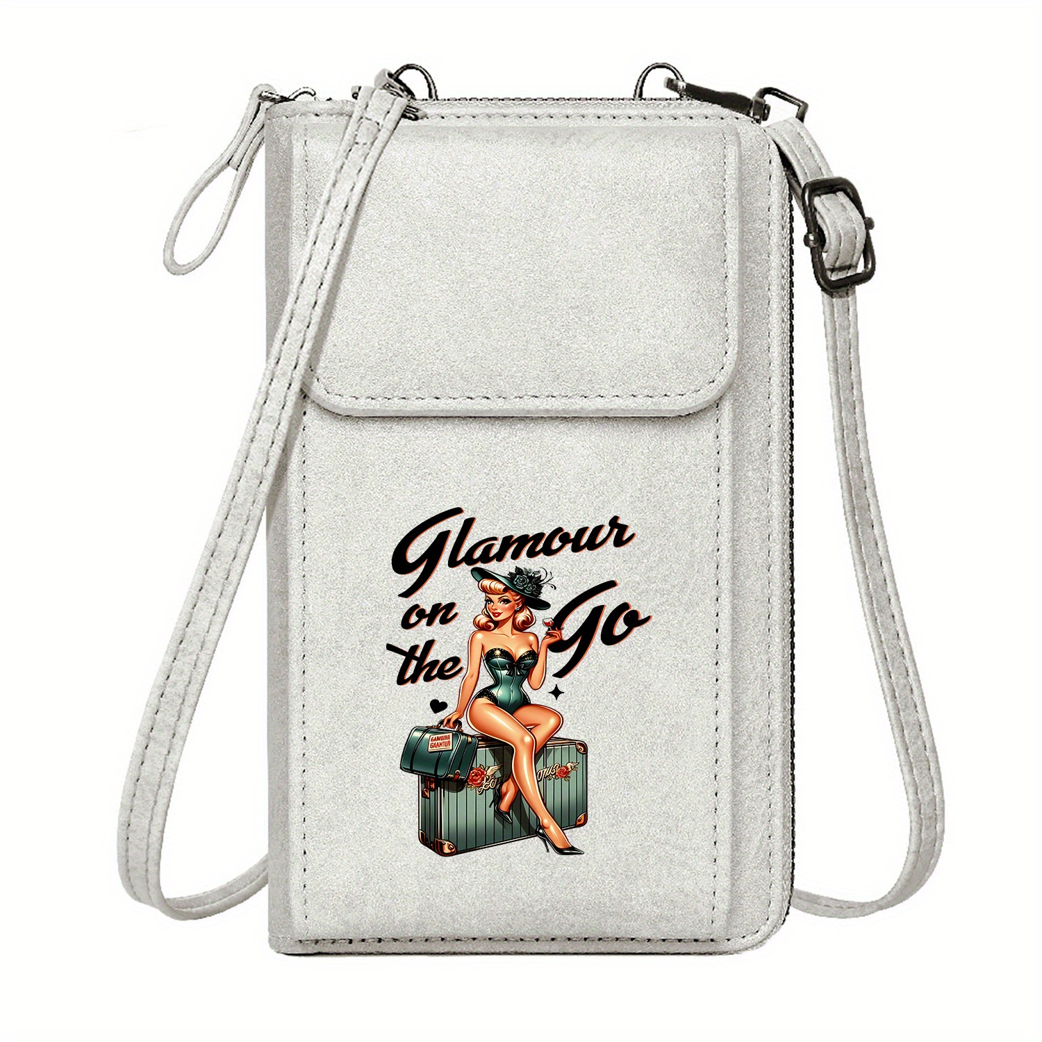 Nuoku Quilted Crossbody Bags For Women Wallet Purse With...