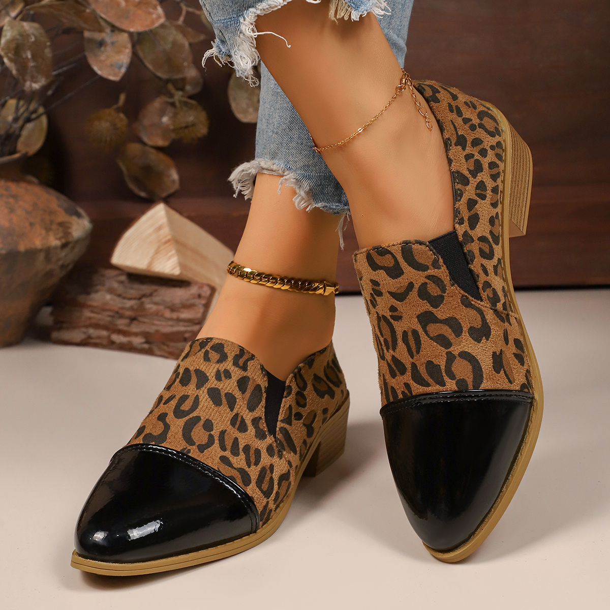 Kaps Leopard Einlegesohlen Damen – 6 Paar Set, Weicher Latexschaum, Größe 38 EUR/5 UK, Stylisch & Bequem