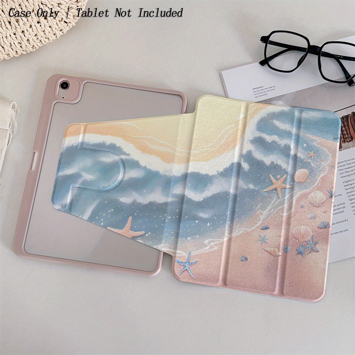 TEMU For Ipad Case Compatible With Models 11/a16/10th/air 4/5/6/pro 12.9 From 2020 To 2025, Ideal For Work, Travel, And Home Use, Featuring A 360°