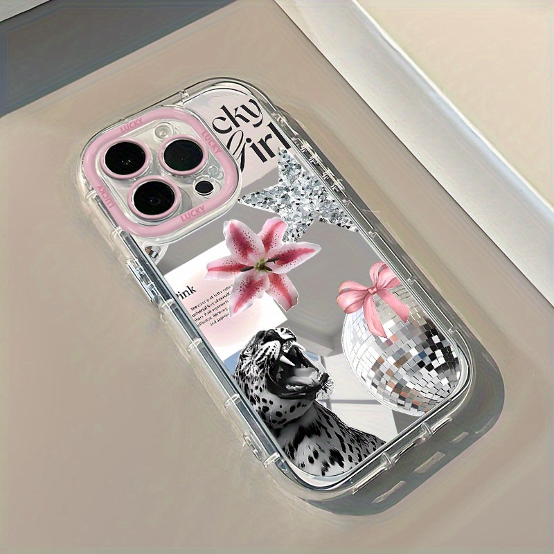 TEMU Custodia per iPhone: , Fresca e Piccante per iPhone 16/16 Pro/16 Pro Max/15/14/13/12/11 �� Facile da Installare, e Antishock, Design Elegante con