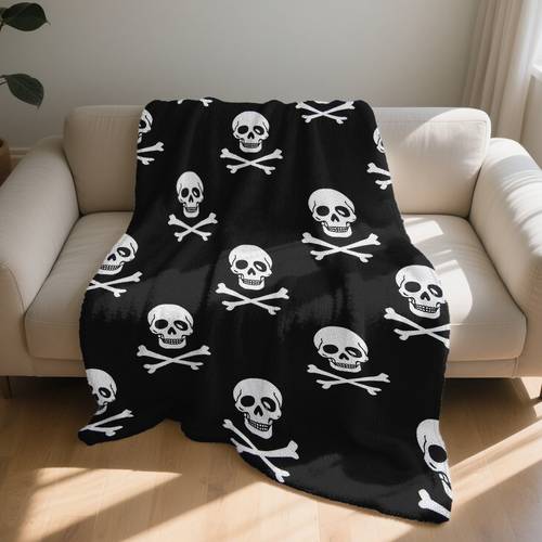 1pc ultra skeleton pattern throw blanket double sided flannel throw blanket cute multiple sizes flannel blanket