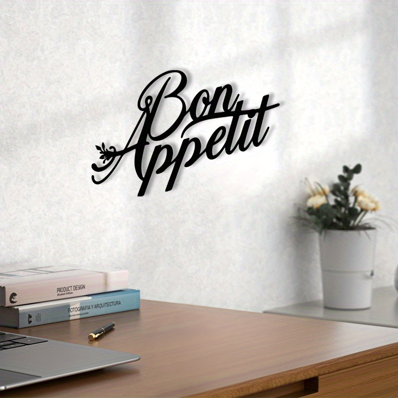 TEMU 2D Plat - Design Plat 2D avec Métal, 1 Pièce de Décoration Murale en Métal "", Murale Décorative de Cuisine, Thème de Thanksgiving, Cadeau Idéal
